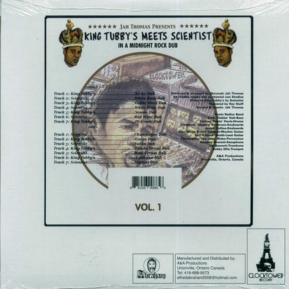 King Tubby - King Tubby Meets Scientist In A Midnight Rock Dub Volume 1 Vinyl Record