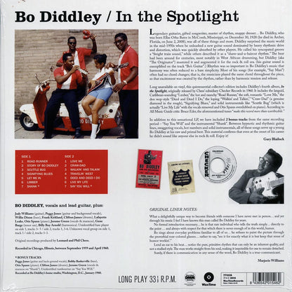 Bo Diddley - In The Spotlight (+2 bonus tracks) (180g) Vinyl Record
