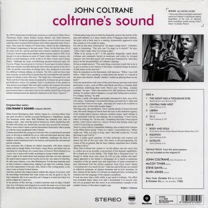 John Coltrane - Coltrane's Sound (+bonus track) (ltd. ed.) (180g) (remastered) Vinyl Record