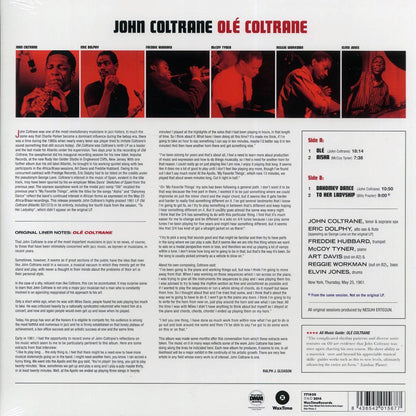 John Coltrane - Ole Coltrane: The Complete Session (+bonus track) (ltd. ed.) (180g) Vinyl Record