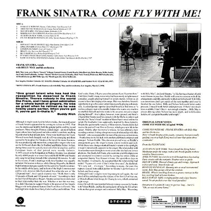 Frank Sinatra - Come Fly With Me! (+bonus track) (ltd. ed.) (180g) Vinyl Record