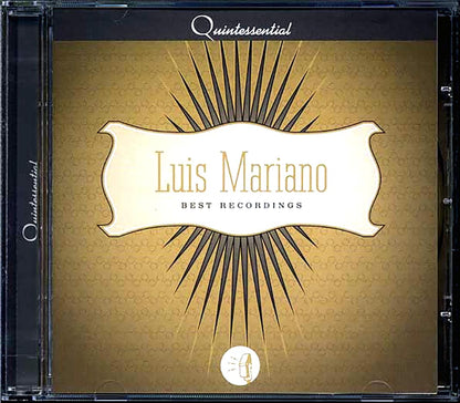 Luis Mariano - Best Recordings Music CD