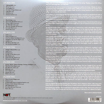 Nat King Cole - The Platinum Collection (3xLP) (white vinyl) Vinyl Record