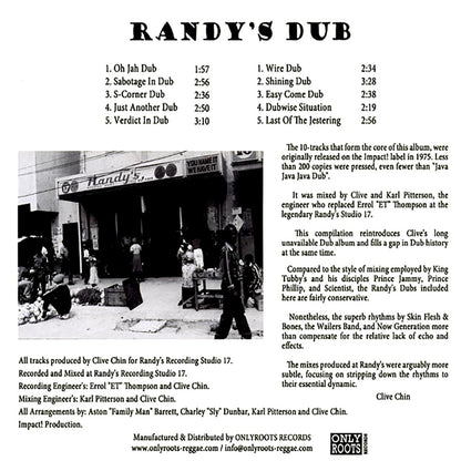 Impact All Stars - Randy's Dub Vinyl Record