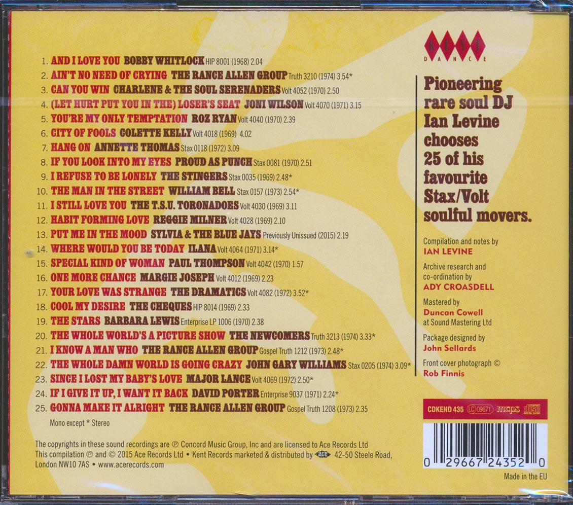 Various - Ian Levine's Solid Stax Sensations Music CD