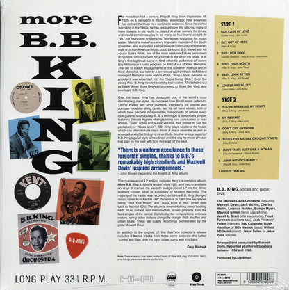 BB King - More BB King (ltd. ed.) (incl. mp3) (180g) Vinyl Record