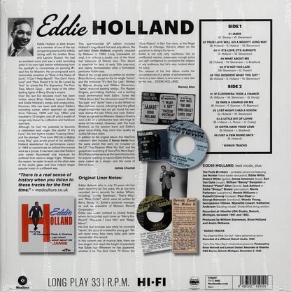 Eddie Holland - Eddie Holland (+2 bonus tracks) (ltd. ed.) (180g) Vinyl Record