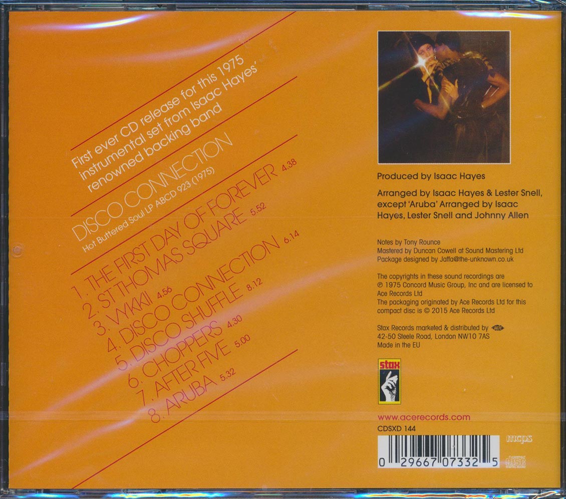 Isaac Hayes Movement - Disco Connection Music CD