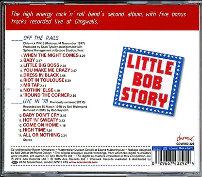 Little Bob Story - Off The Rails + Live '78 Music CD