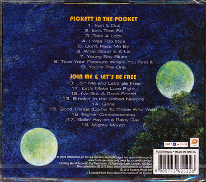 Wilson Pickett - Pickett In The Pocket + Join Me & Let's Be Free Music CD