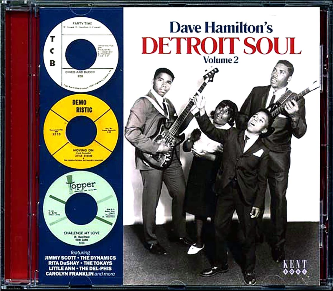 Various - Dave Hamilton's Detroit Soul Volume 2 (24 tracks) Music CD