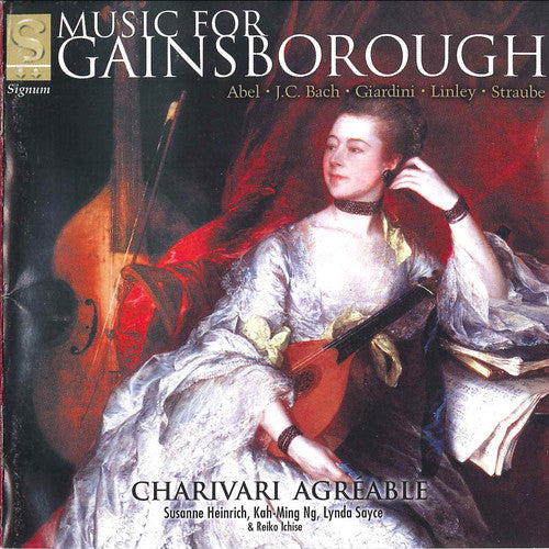 the album cover for Abel / J Bach C / Linley / Straube / Ichise - Music for Gainsborough: Sonatas