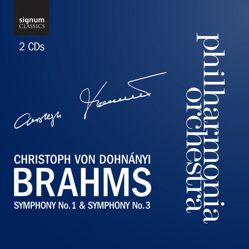 the album cover for Christoph Von Dohnanyi - Symphony 1 & 3