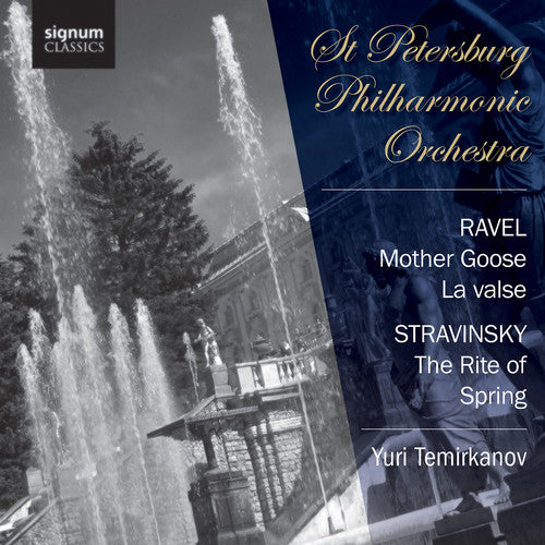 the album cover for Ravel / Stravinsky / St Petersburg Philharmonic - Moother Goose / Rite of Spring