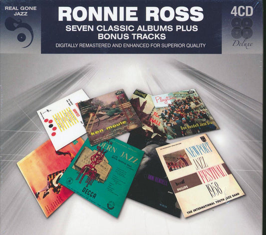 Ronnie Ross 7 Classic Albums Plus Bonus Tracks 4xCD remastered Music CD