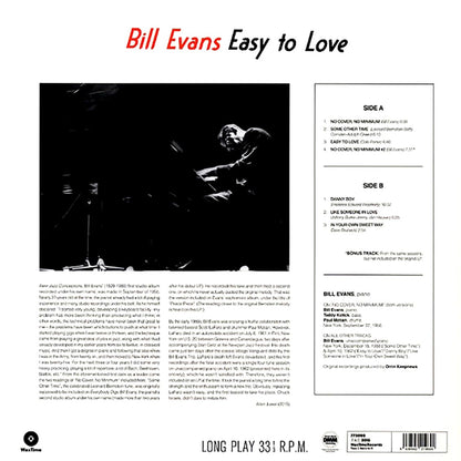 Bill Evans - Easy To Love (ltd. ed.) (180g) Vinyl Record