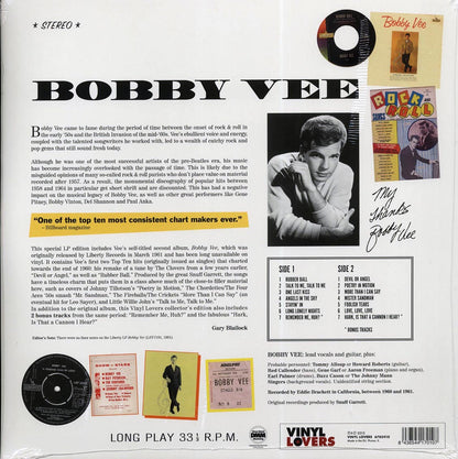Bobby Vee - Bobby Vee (ltd. ed.) (180g) Vinyl Record