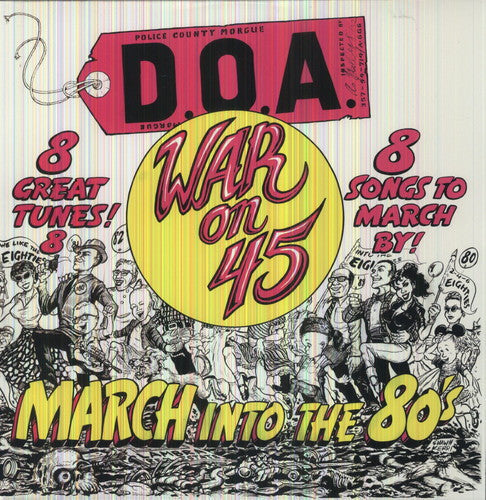 D.O.A. - War on 45 [LP] Vinyl Record