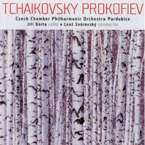 the album cover for Leos Svarovsky - Tchaikovsky Prokofiev