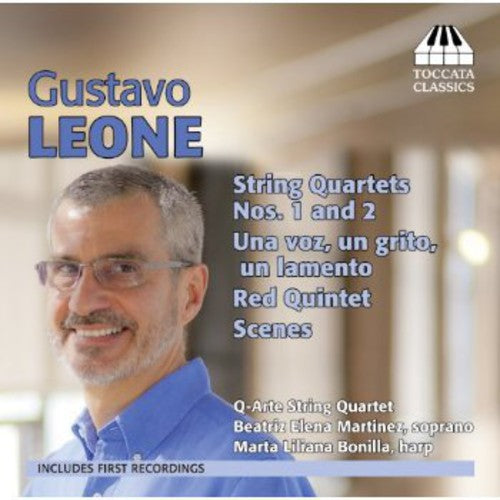 the album cover for Cuarteto Q-Arte - String Quartets Nos 1 & 2