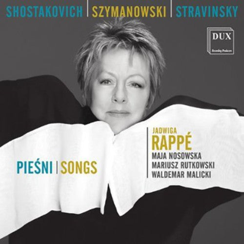 the album cover for Shostakovich / Rappe / Rutkowski / Malicki - Songs