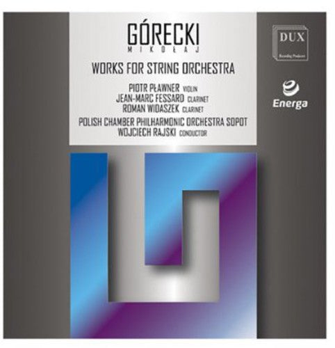 Gorecki / Plawner / Polish Chamber Philharmonic - Works For String Orchestra - Music CD