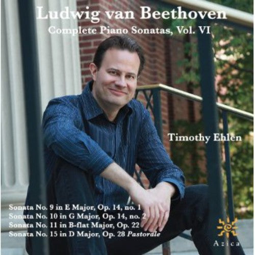 the album cover for Timothy Ehlen - Complete Piano Sonatas 6