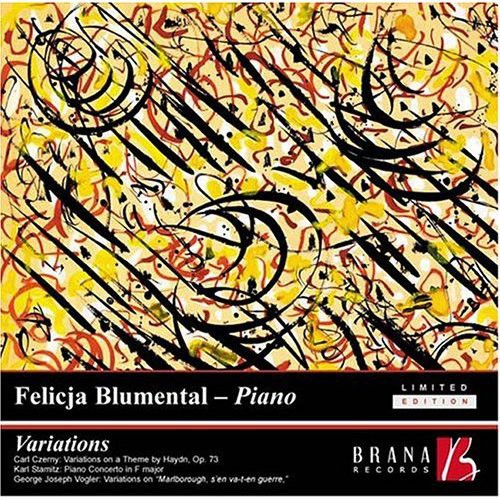 Czerny / Blumental,felicja - Variations - Music CD