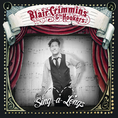 the album cover for Blair Crimmins and the Hookers - Sing-A-Longs