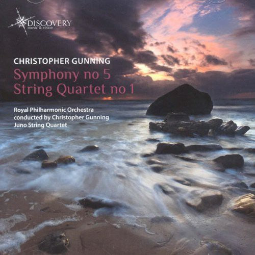 Gunning / Rpo / Juno String Quartet - Symphony No 5 / String Quartet No 1 - Music CD