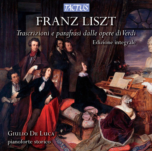 Liszt / De Luca,giulio - Transcriptions & Paraphrases From Verdi Operas - Music CD