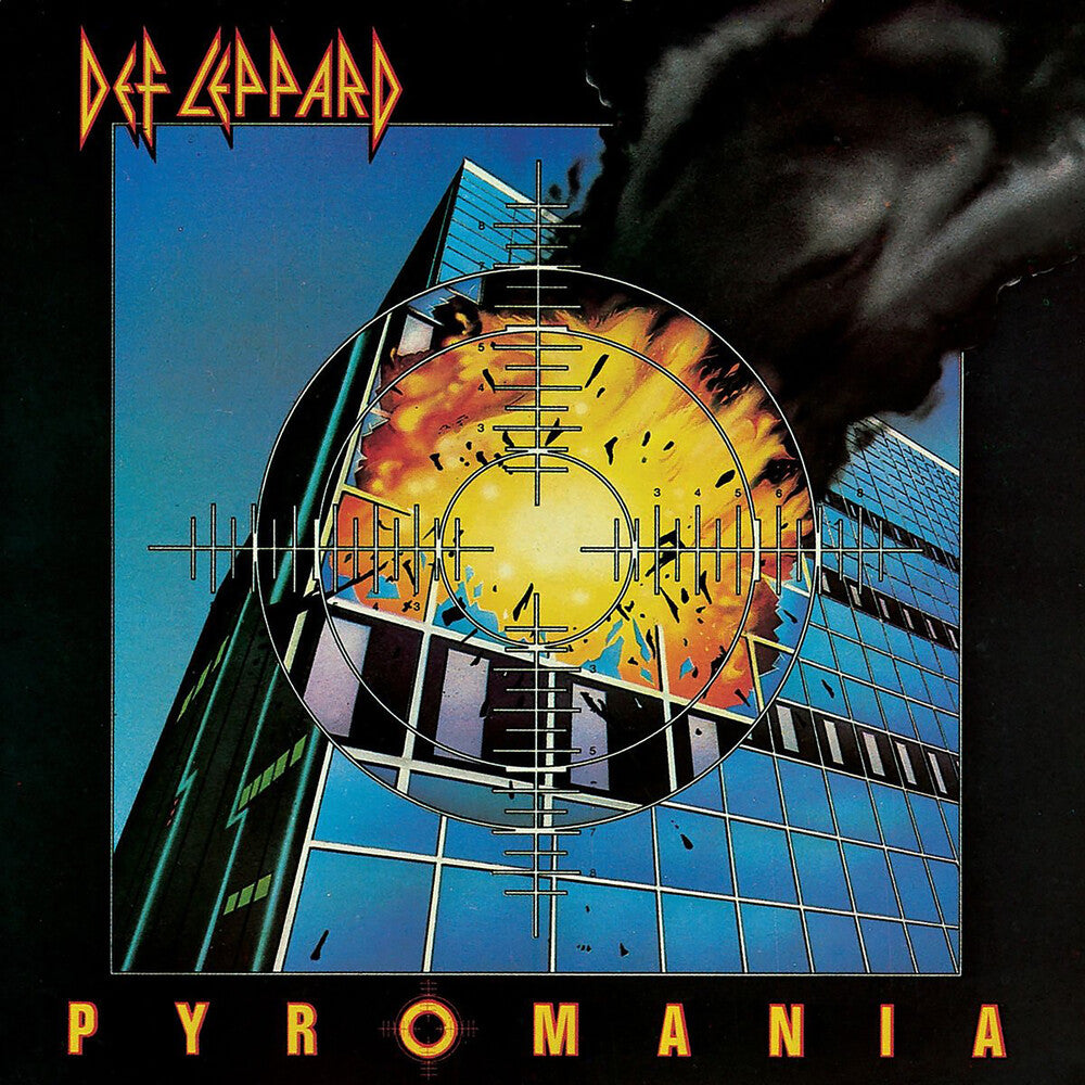 the album cover for Def Leppard - Pyromania