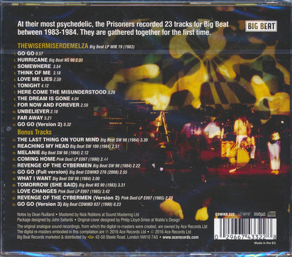 The Prisoners - Thewisermiserdemelza Music CD