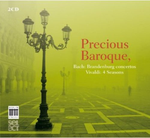 the album cover for J Bach S / Vivaldi - Precious Baroque [Digipak]