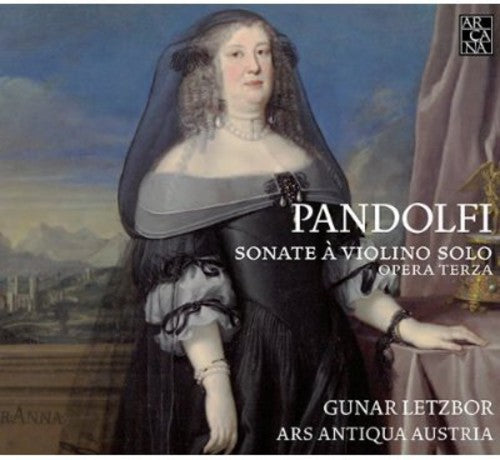 the album cover for Gunar Letzbor - Sonate a Violino Solo / Opera Terza