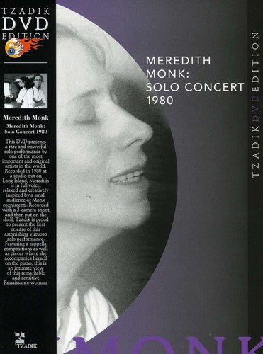 Monk,meredith - Solo Concert 1980 - DVD