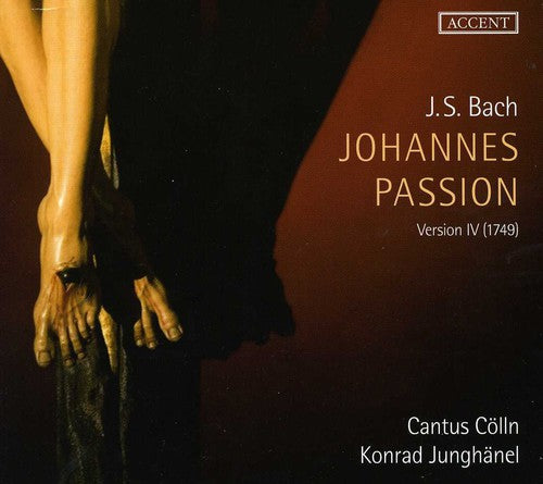 Bach,j.s. / Cantus Colln / Junghanel - Johannes Passion Version Iv 1749 - Music CD