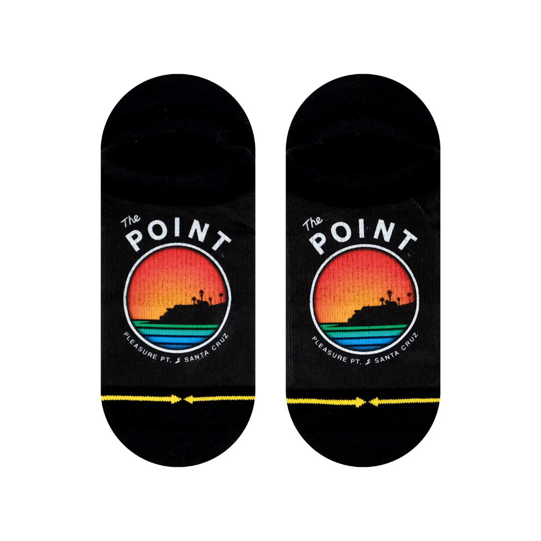 Slidertown The Point Adult No Show Socks