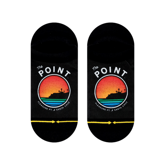 Slidertown The Point Adult No Show Socks