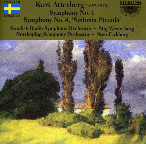 Atterberg / Westerberg / Frykberg - Symphony 1 Op 3 / Symphony 4 Op 14 - Music CD
