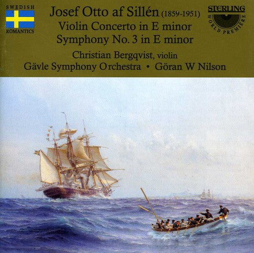 the album cover for Sillen / Bergqvist / Nilson / Galve Sym Orch - Violin Concerto / Symphony 3