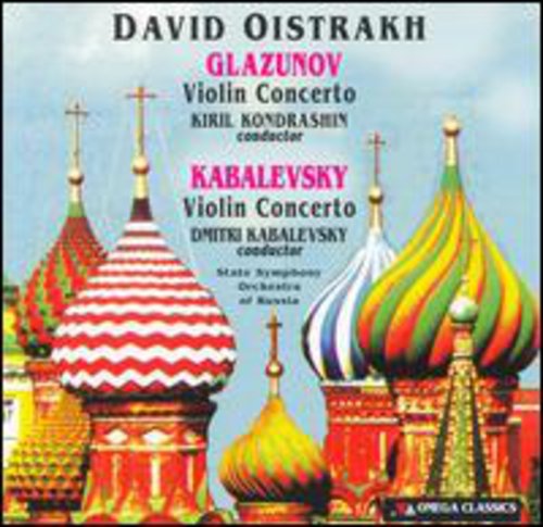 Glazounov / Kabalevsky / Oistrakh / Ussr Sym Orch - Violin Concertos - Music CD