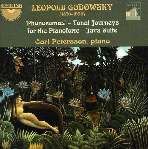 the album cover for Godowsky / Saens / Petersson - Phonoramas