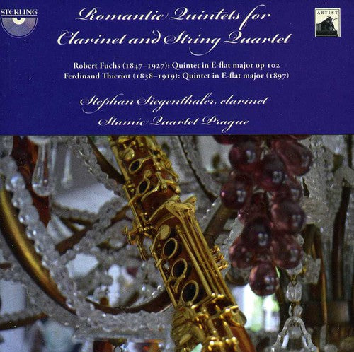 Siegenthaler / Stamic Quartet Prague - Romantic Quintets For Clarinet & String Quartet - Music CD