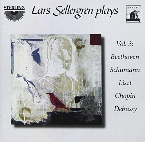the album cover for Beethoven / Lars Sellergren - Piano Pieces