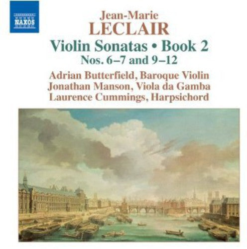 the album cover for Jonathan Manson - Violin Sonatas: Book 2 - Nos 6 & 7 & 9-12