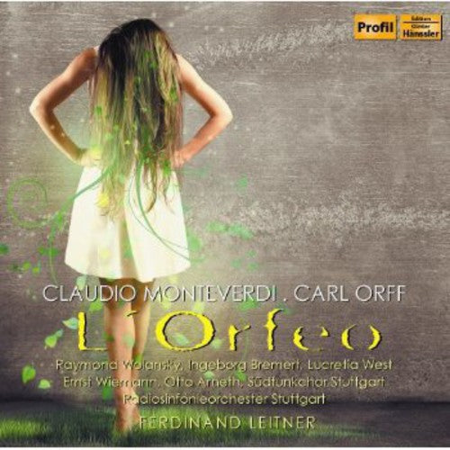 the album cover for Ferdinand Leitner - L'orfeo