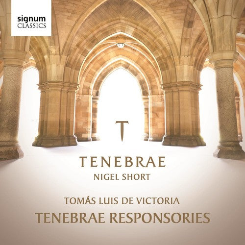 the album cover for TENEBRAE - Tomas Luis de Victoria: Tenebrae Responsories