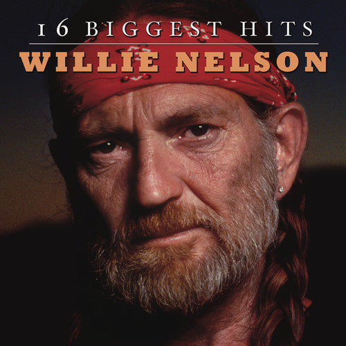 the album cover for Willie Nelson - 16 Biggest Hits