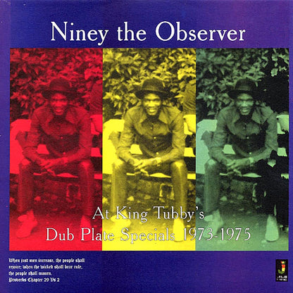 Niney The Observer - Niney The Observer At King Tubby's: Dub Plate Specials (180g) Vinyl Record